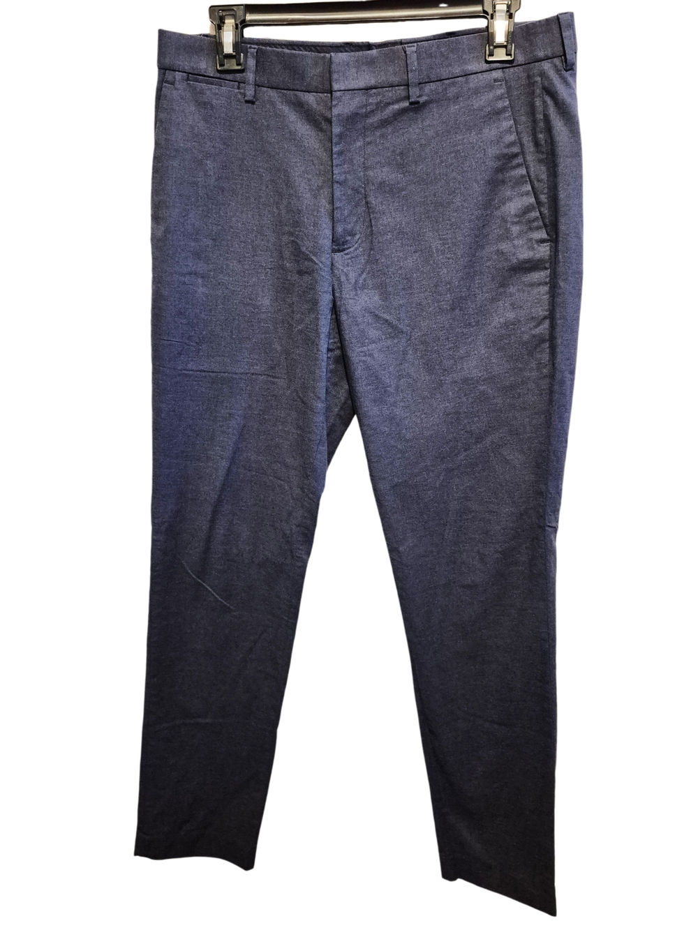 Express Extra Slim Dress Pants 30x32 Blue Performance Stretch Men's